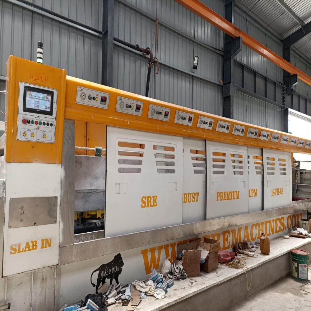 Line Polish Machine Flicker Head - Color: White & Red