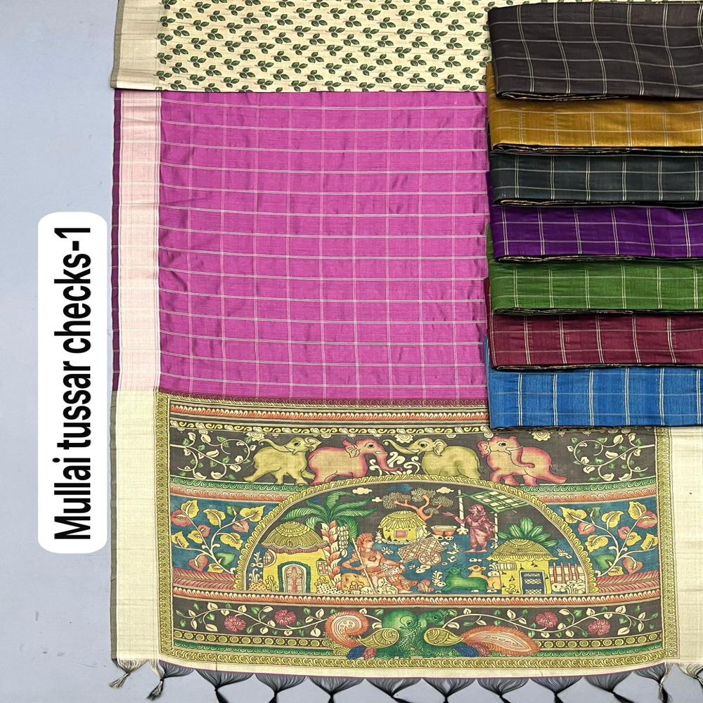 PREMIUM TUSSAR SILK SAREES