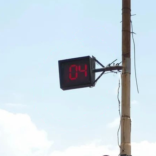 Red LED Traffic Light