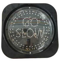 Go Slow Direction Sign Board
