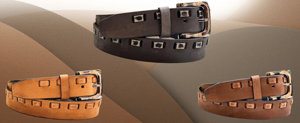 Hand Made Braided Finish Belt