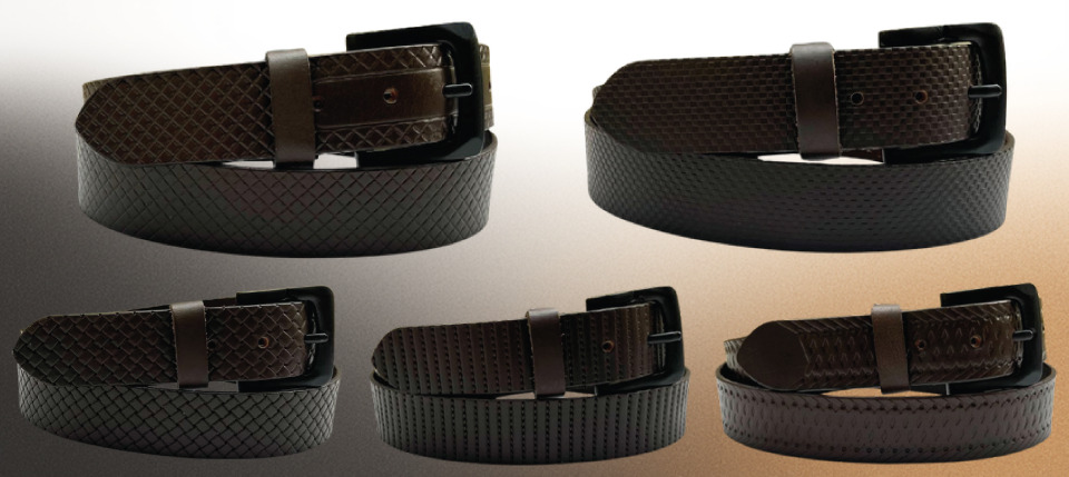 ZA-043 P2C Finish Belt Black Buckel