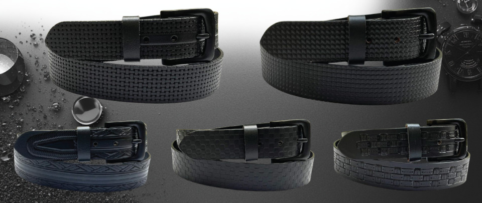 ZA-040 P2C Finish Belt Black Buckel