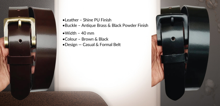 ZA-039 Shine PU Finish Belt