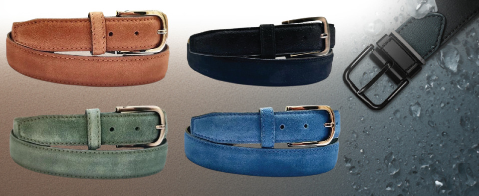 ZA-010 Suede Profile Belt