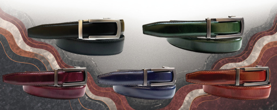ZA-025 Ratchet 2 Tone Belt