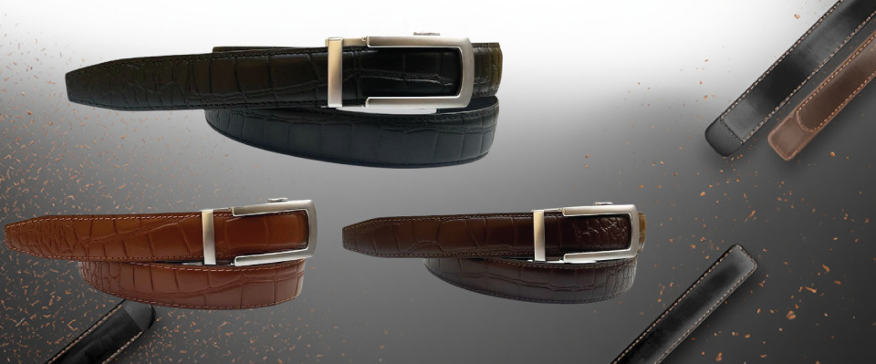 ZA-021 Ratchet Croco Belt