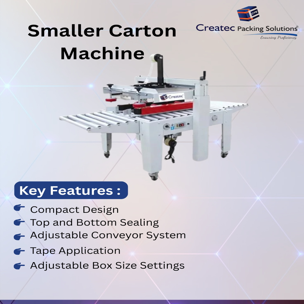 Smaller Carton Machine - Accuracy: 100 %