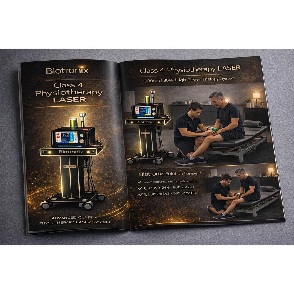 High Power Class IV Laser Physiotherapy Machine for Rehabilitation