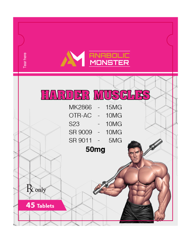 ANABOLIC MONSTER AM HARDER MUSCLES, 45 TABLETS