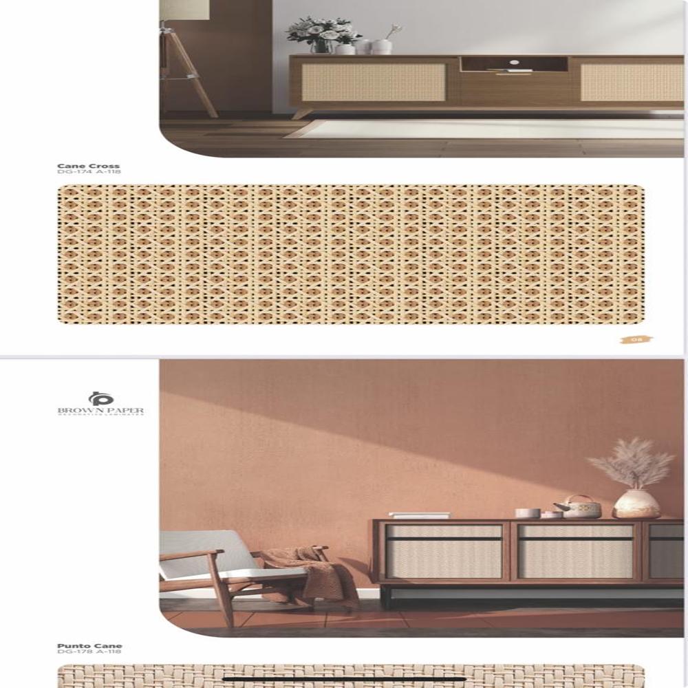 Cane laminate for furniture wardrobe cabinets interior architect designer smooth finish easy installation Beds