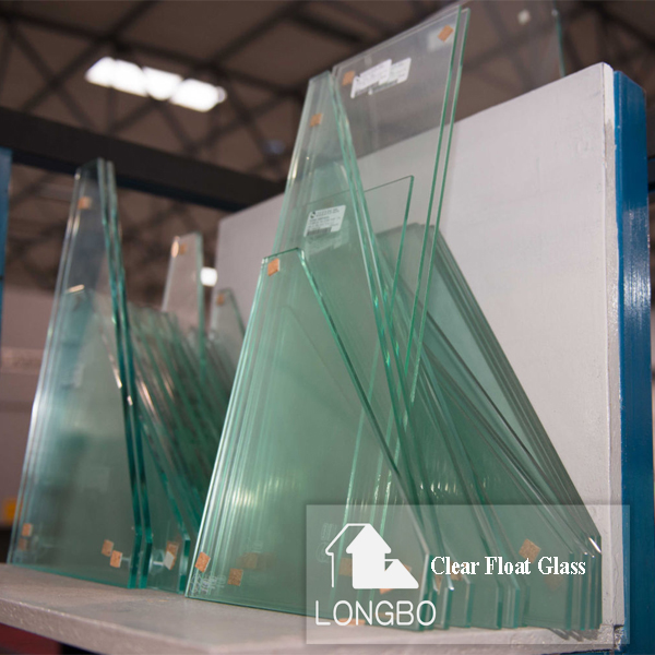 China Wholesale Transparent Flat 2mm 3mm 4mm 5mm 6mm 8mm 10mm 12mm 19mm Clear Float Glass for Building Window Production