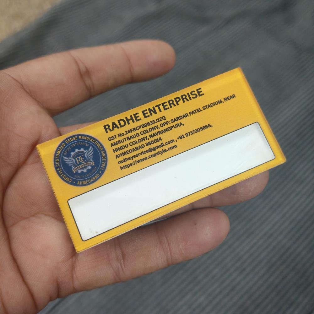 reusable name badges magnetic