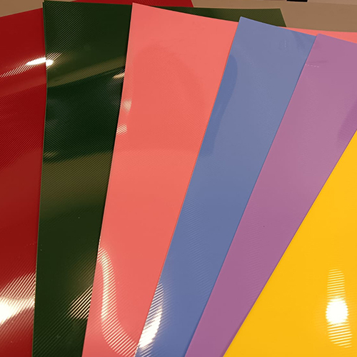 Cross Line Opaque PP Sheet