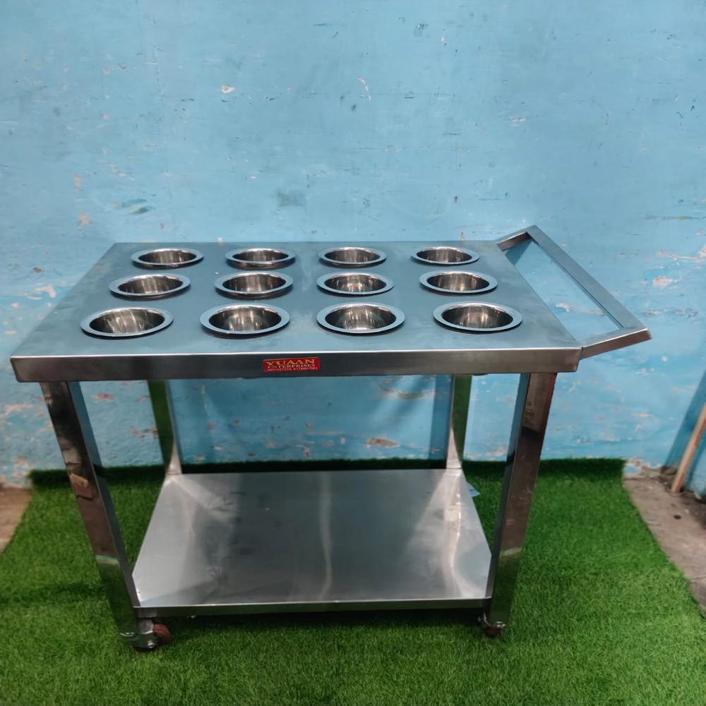 Masala Trolley - Hardness: High