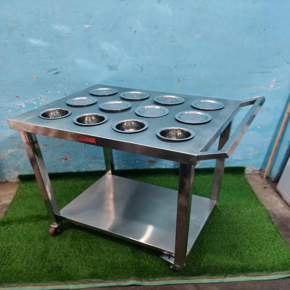 Masala Trolley - Type: Wheel