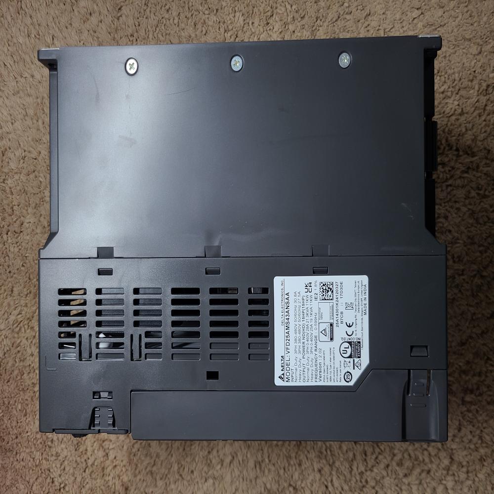 VFD25AMS43ANSAA Delta 3-Phase AC Drive, 11 kW / 15 HP