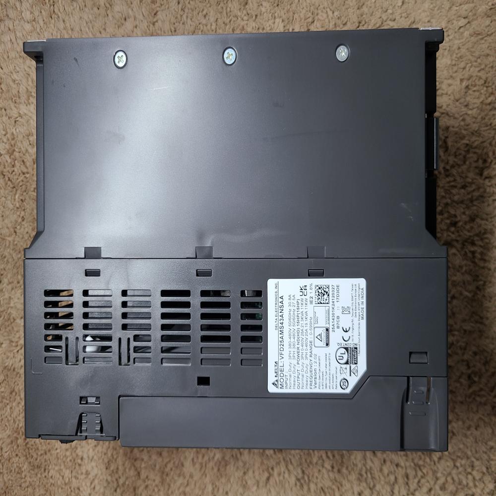 VFD25AMS43ANSAA Delta 3-Phase AC Drive, 11 kW / 15 HP