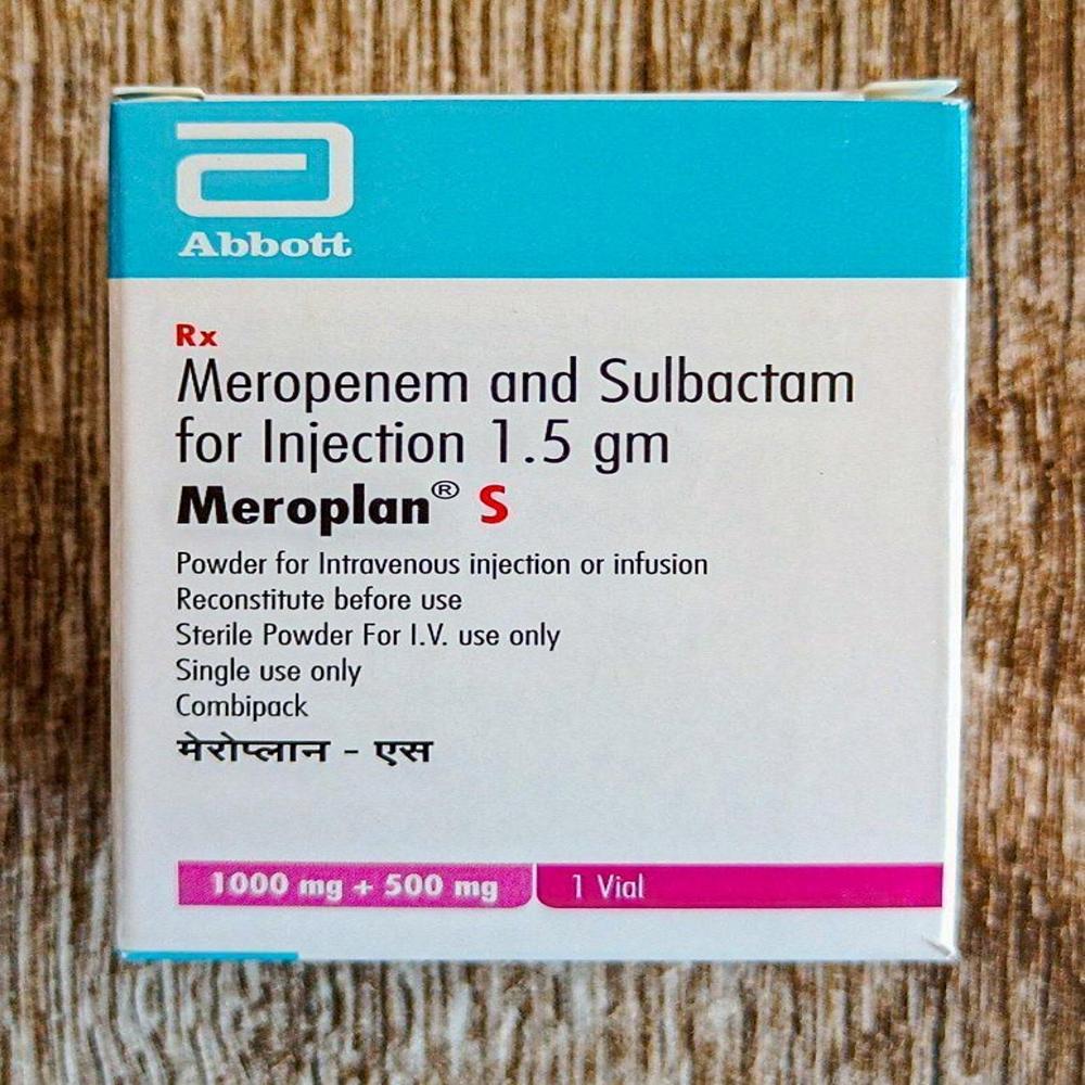Meroplan S - Ingredients: Meroplan-s (Meropenem + Sulbactam) Is A Combination Antibiotic Used To Treat Serious Bacterial Infections.

  Components

Meropenem
A Powerful Broad-spectrum Antibiotic That Kills Bacteria By Disrupting Their Cell Wall.

Sulbactam
Helps Meropenem Work Better By Blocking Enzymes (Beta-lactamases) That Bacteria Produce To Resist Antibiotics.

  Uses

This Combination Is Typically Prescribed For:

Severe Lung Infections (Pneumonia)

Urinary Tract Infections

Abdominal Infections

Skin And Soft Tissue Infections

Sepsis (Blood Infection)

Hospital-acquired Or Resistant Infections

   How It Works

Meropenem Kills A Wide Range Of Bacteria

Sulbactam Protects Meropenem From Being Broken Down   Increases Effectiveness