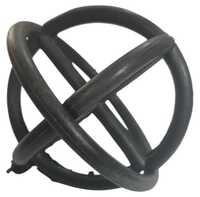 Black Industrial Cooling Tower PVC Ball Fills