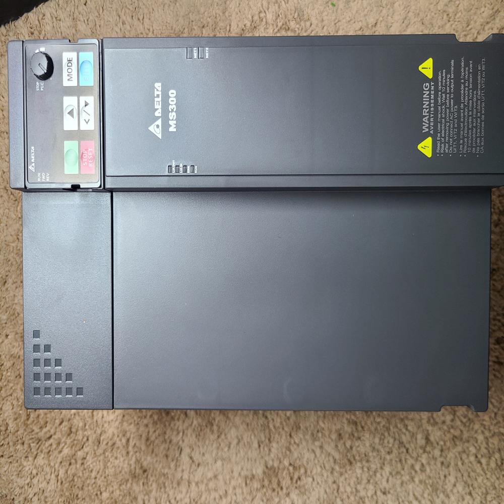 VFD38AMS43ANSAA Delta 3-Phase AC Drive, 18.5 kW / 25 HP