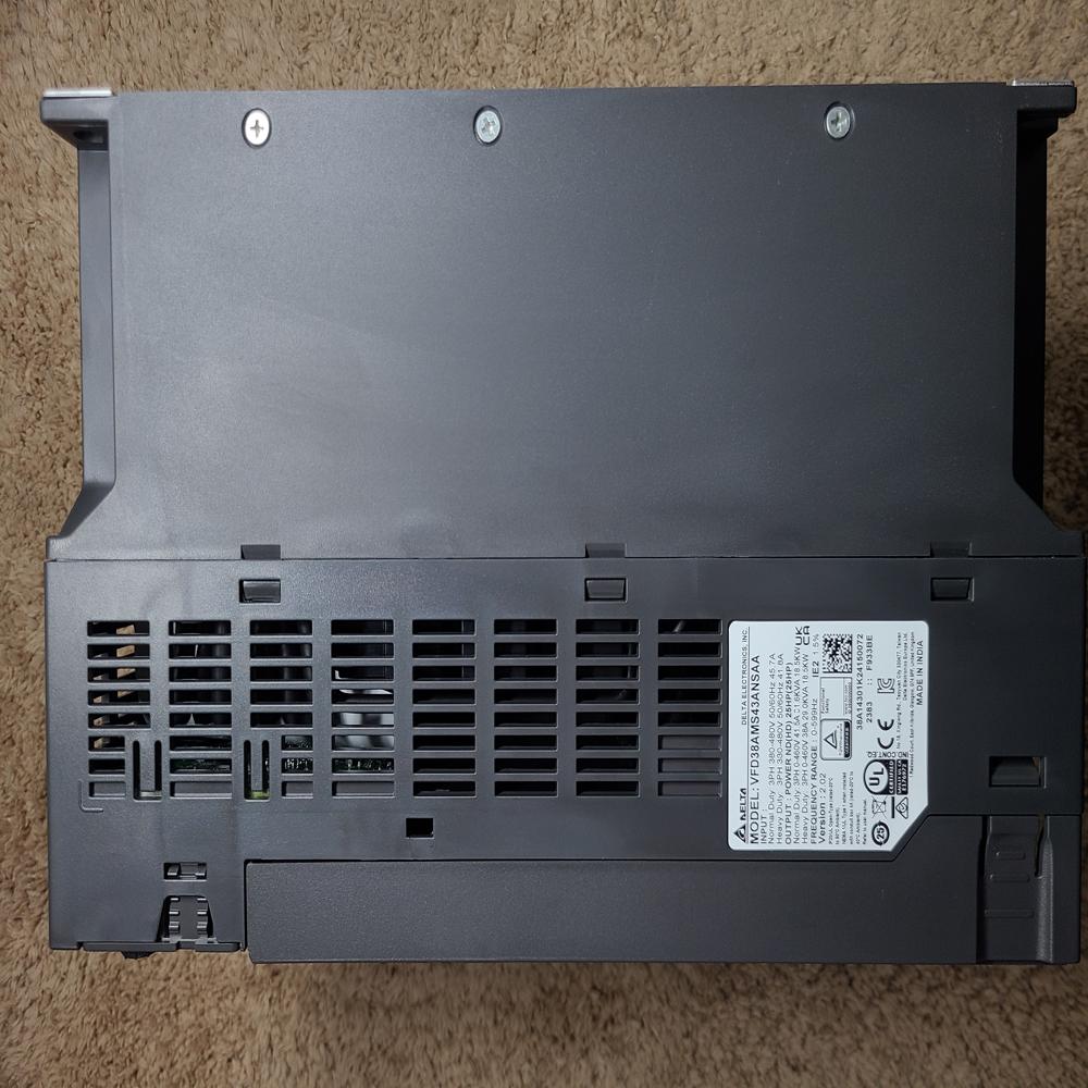 VFD38AMS43ANSAA Delta 3-Phase AC Drive, 18.5 kW / 25 HP