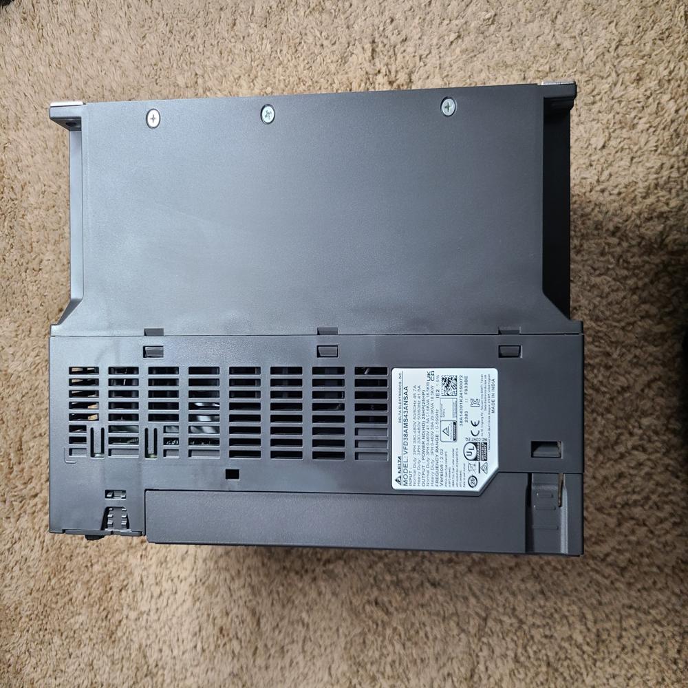 VFD38AMS43ANSAA Delta 3-Phase AC Drive, 18.5 kW / 25 HP