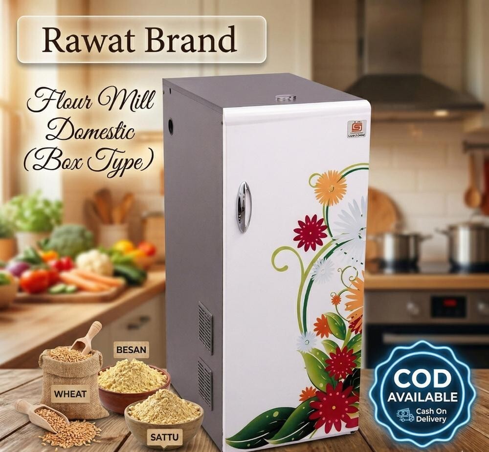 Rawat Impex Automatic Domestic Cabinet Atta Chakki (Flour Mill) - Capacity: 15 Kg