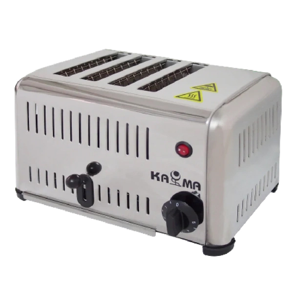 4 Slice Electric Stainless Steel Bread Toaster (Premium Quality )