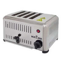 4 Slice Electric Stainless Steel Bread Toaster (premium Quality )