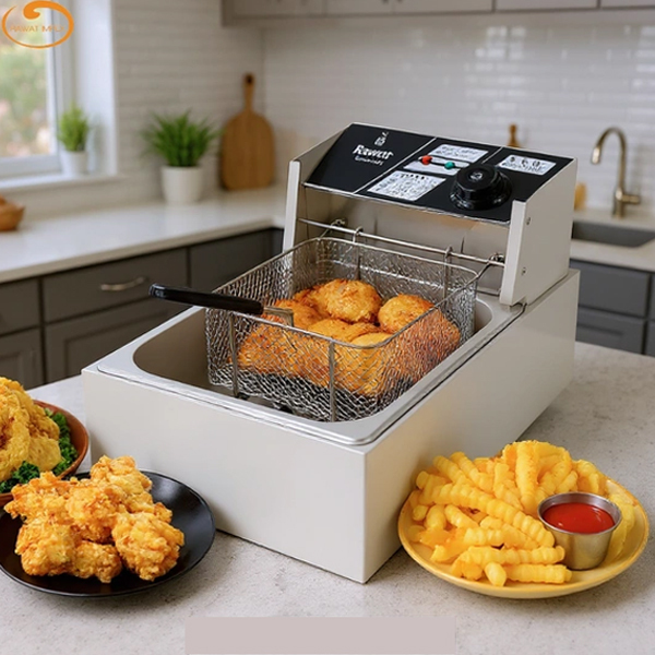 6-LTR Electric Deep (French) Fryer