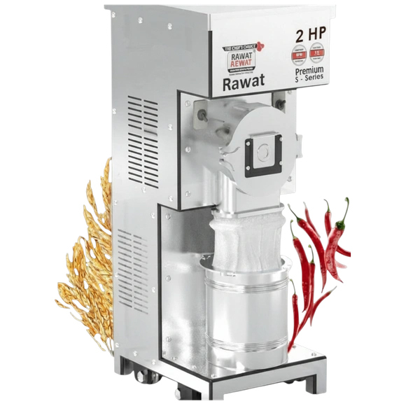 Rawat Heavy Duty Chakki Aata Mill With Spice And grains Grinding 2 HP