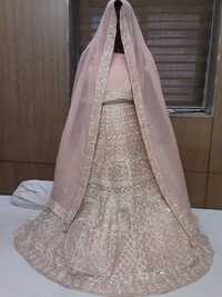 Designer Lehenga - Bust Size: Up To 44 Inches (blouse Semi-stitched)  Meter (m)