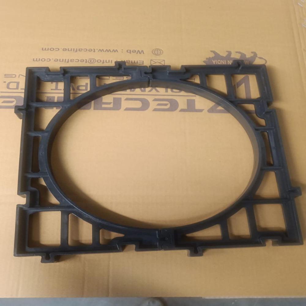 Rectangular Black Conduit Spacer