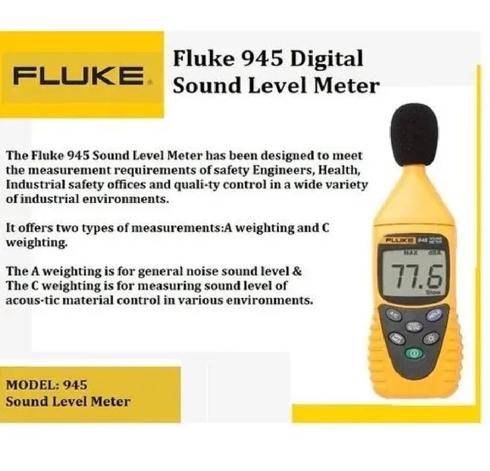 Fluke 945 Digital Sound Level Meter, 945