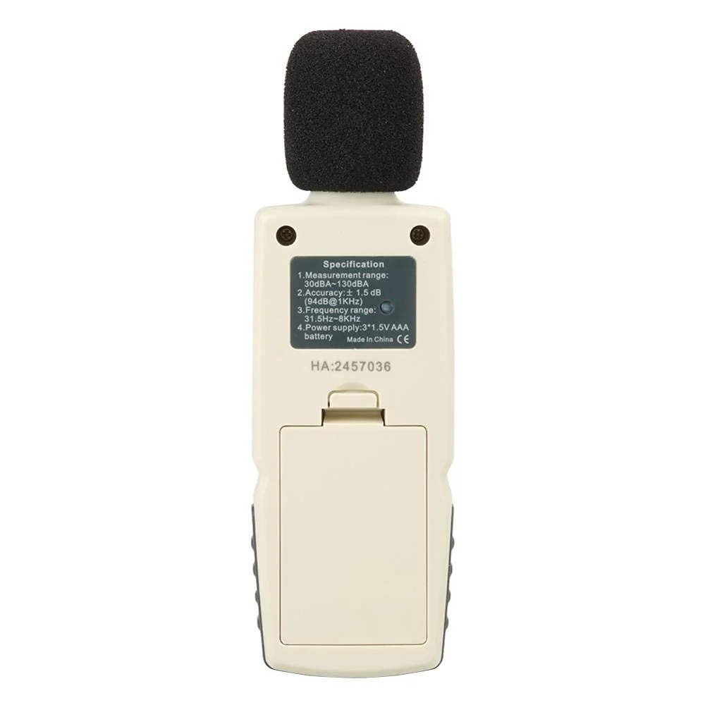 True Sense Digital Sound Decibel Meter Sound Pressure Level Reader Sound Level Meter, GM-1352