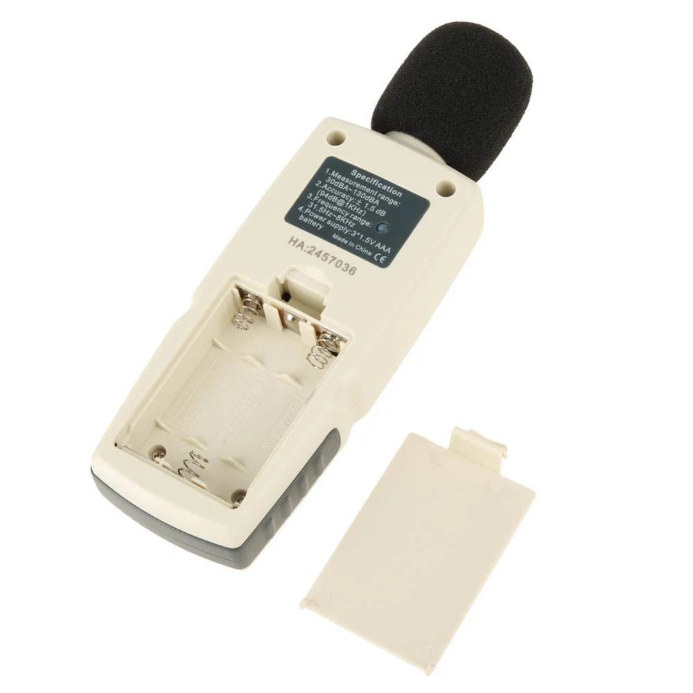 True Sense Digital Sound Decibel Meter Sound Pressure Level Reader Sound Level Meter, GM-1352