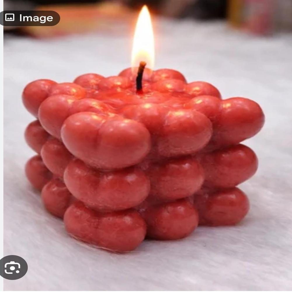Love Cubic Candle