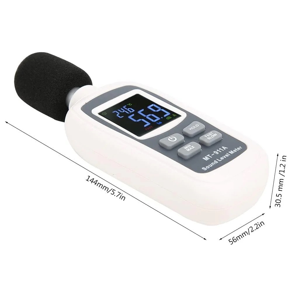 True Sense MT-911A Digital Noise Decibel Sound Level Meter, MT-911