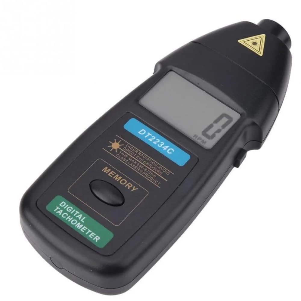 True Sense DT-2234C Handheld Non Contact Tachometer RPM Meter Rotation Speed Measurement, DT-2234C