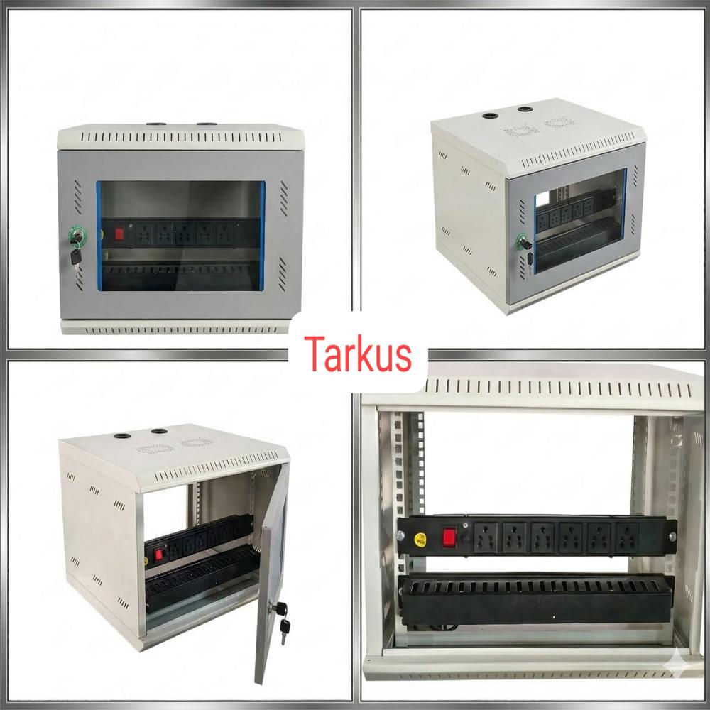 6U Wall Mount Network Rack - Max Load: 70 Kilograms (Kg)
