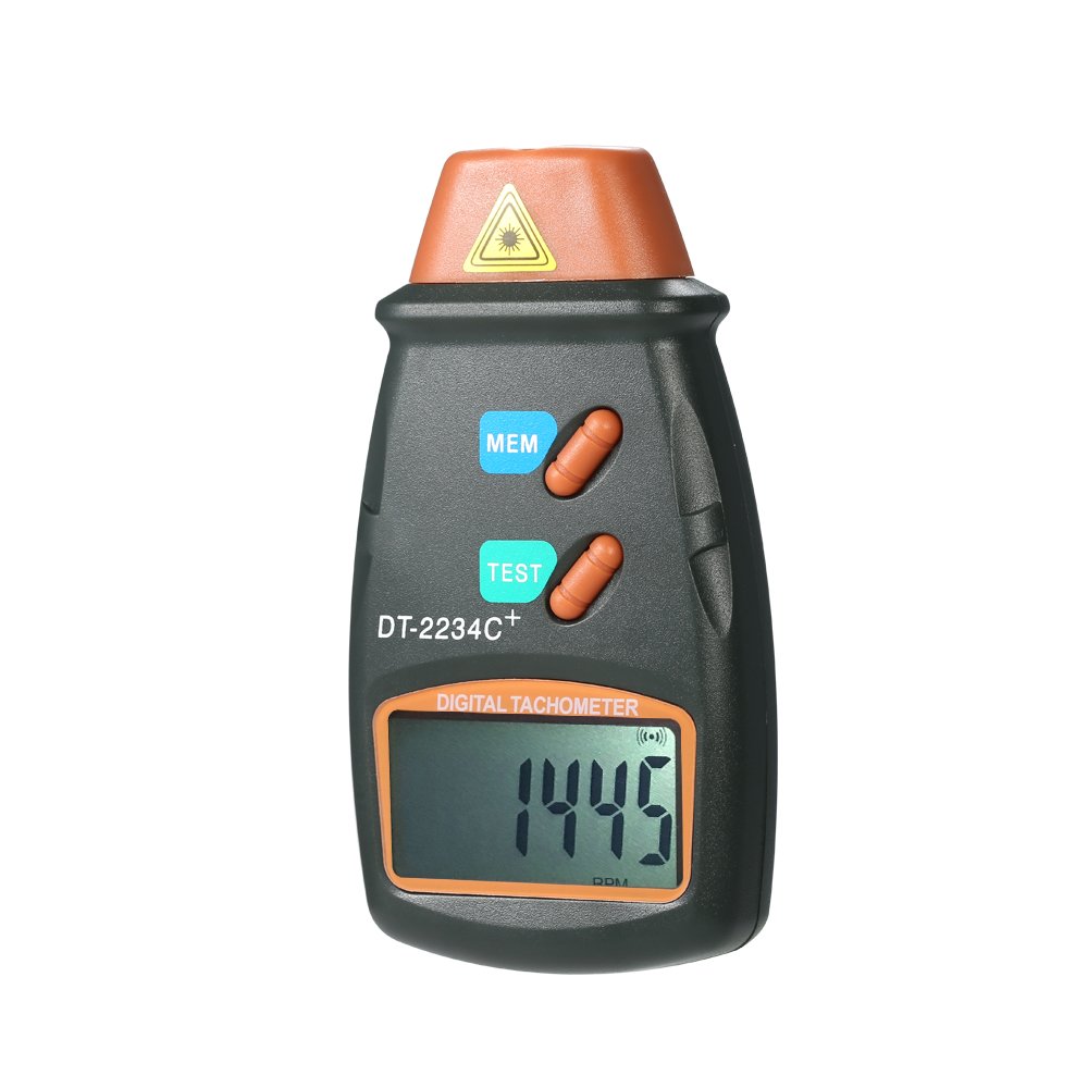 True Sense Digital LCD Laser Tachometer, DT2234C+