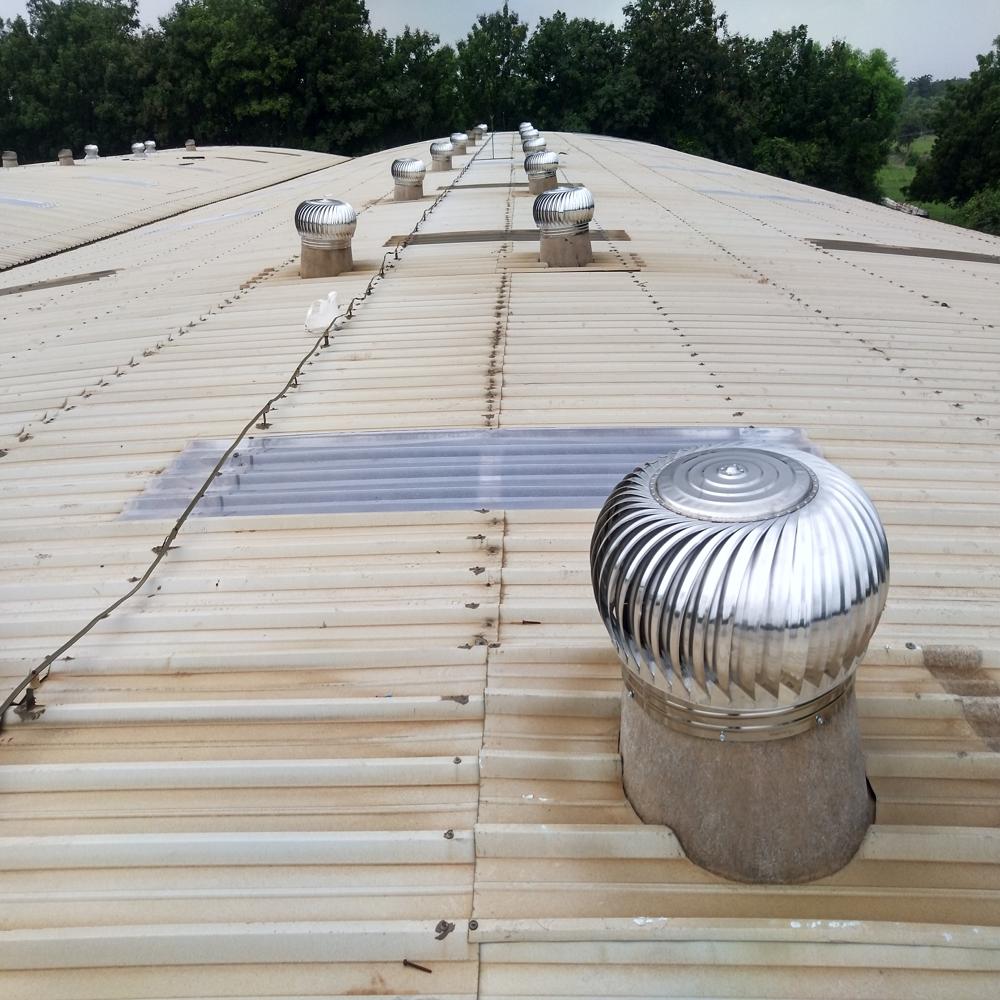 Air Ventilators - Aluminum, Silver Finish | Silent Operation, Easy Installation, Long Service Life