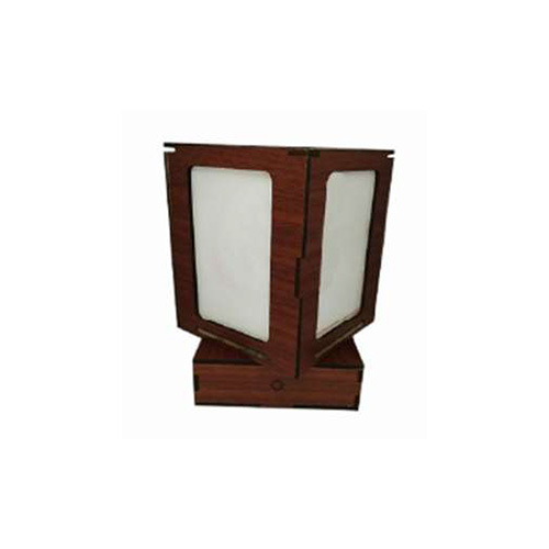 Wooden Rotating Small Lamp