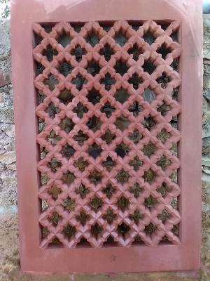 Red Sandstone Jali