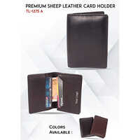 Tl-1275 A Premium Sheep Leather Card Holder
