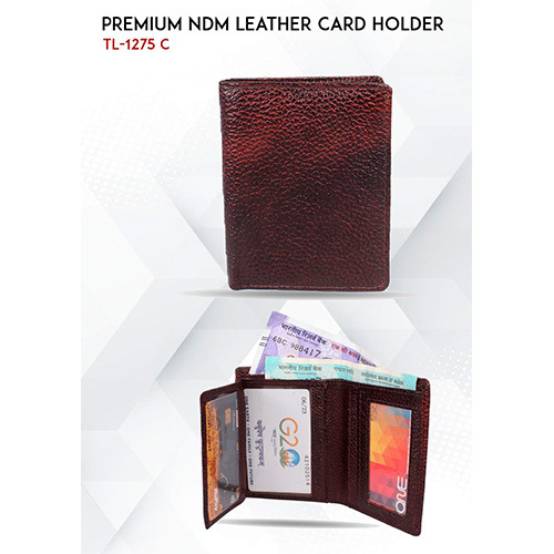 TL-1275 C Premium NDM Leather Card Holder