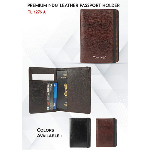 TL-1276 A Premium NDM Leather Passport Holder