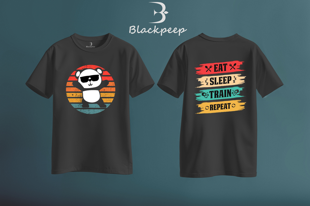 Panda Printed T-Shirts
