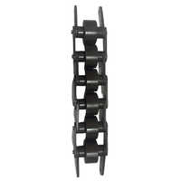 Accumulator Conveyor Chain - Stainless Steel, Custom Pitch, Metallic Grey | Heavy Duty, Corrosion Resistant, 1500 Kg/m Load Capacity